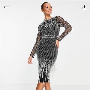 Viral ASOS beaded dress